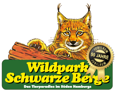 Logo Wildpark Schwarze Berge Jubiläum